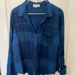 Anthropologie Cloth & Stone Long Sleeve Shirt XL